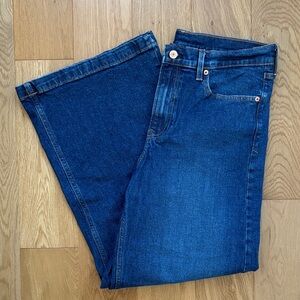 Gap High Rise Stride Wide-Leg Jeans 30/10S
